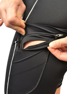 DeSoto Trisuit - Sneak a Poo - Mujer - Triatlon Mexico - Back Zipper2