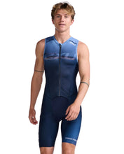 Cargar imagen en el visor de la galería, Trisuit 2XU Aero - Triatlón México - Azul - Front1