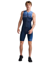 Cargar imagen en el visor de la galería, Trisuit 2XU Aero - Triatlón México - Azul - Front7