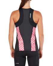 Cargar imagen en el visor de la galería, 2XU TriTop Perform - Triatlon - Mujer - Rosa - Back