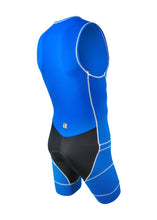 Cargar imagen en el visor de la galería, DeSoto Trisuit Mobius Hombre Triatlon Mexico Royal Back