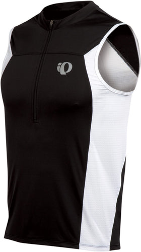 Tritop Pearl Izumi Triatlon Hombre Negro-Blanco Front