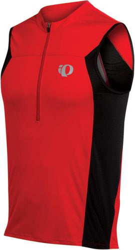 Tritop Pearl Izumi Triatlon Hombre rojo-Negro Front